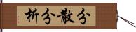 分散分析 Hand Scroll