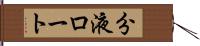 分液ロート Hand Scroll
