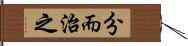 分而治之 Hand Scroll