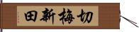 切梅新田 Hand Scroll