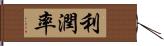 利潤率 Hand Scroll