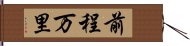 前程万里 Hand Scroll