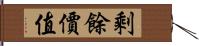 剩餘價值 Hand Scroll