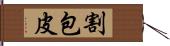 割包皮 Hand Scroll