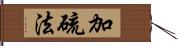 加硫法 Hand Scroll