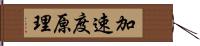 加速度原理 Hand Scroll