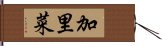 加里菜 Hand Scroll