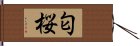 匂桜 Hand Scroll