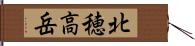 北穂高岳 Hand Scroll