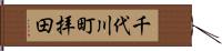 千代川町拝田 Hand Scroll