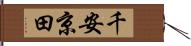 千安京田 Hand Scroll