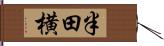 半田横 Hand Scroll