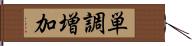 単調増加 Hand Scroll