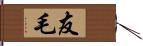 友毛 Hand Scroll