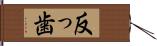 反っ歯 Hand Scroll