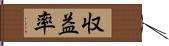 収益率 Hand Scroll