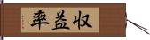 収益率 Hand Scroll