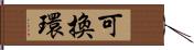 可換環 Hand Scroll