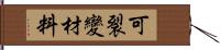 可裂變材料 Hand Scroll