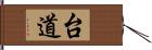 台道 Hand Scroll