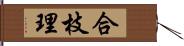 合枝理 Hand Scroll