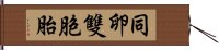 同卵雙胞胎 Hand Scroll