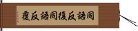 同語反復 Hand Scroll