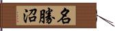 名勝沼 Hand Scroll