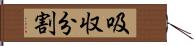吸収分割 Hand Scroll