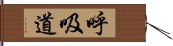 呼吸道 Hand Scroll