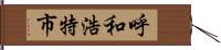 呼和浩特市 Hand Scroll