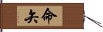 命矢 Hand Scroll