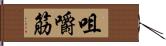 咀嚼筋 Hand Scroll