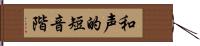 和声的短音階 Hand Scroll