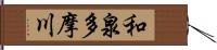 和泉多摩川 Hand Scroll