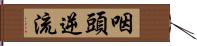 咽頭逆流 Hand Scroll