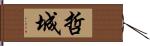 哲城 Hand Scroll