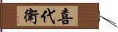 喜代衛 Hand Scroll