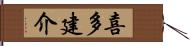 喜多建介 Hand Scroll