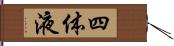 四体液 Hand Scroll