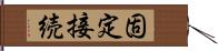 固定接続 Hand Scroll