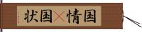 国情(P);国状 Hand Scroll