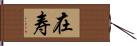 在寿 Hand Scroll