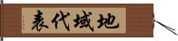 地域代表 Hand Scroll