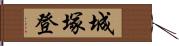 城塚登 Hand Scroll