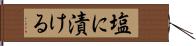塩に漬ける Hand Scroll