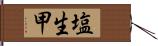 塩生甲 Hand Scroll