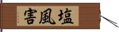 塩風害 Hand Scroll