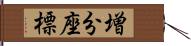 増分座標 Hand Scroll