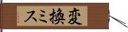 変換ミス Hand Scroll